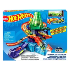 Pista de la estación científica Hot Wheels City - Mattel Ccp76