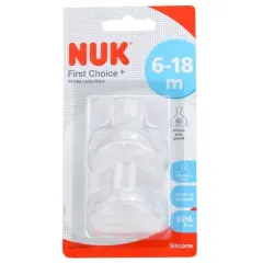 Nuk Tetina Silicona First Choice Para Leche Talla M 6-18 meses