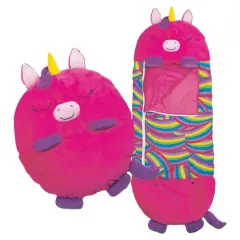Happy Nappers Bolsa De Dormir Infantil Unicornio Rosa Pastel