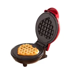 Waflera con forma de corazon