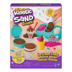 Kinetic Sand Estación De Helados Arena Mágica Con Aroma y Accesorios