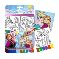 Set De Arte Acuarelas Magicas Wow Frozen