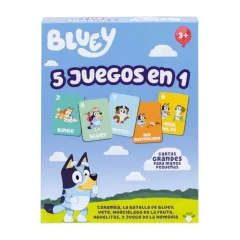 Bluey Juego De Cartas 5 en 1