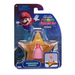 Super Mario Galaxy Minifigura Princess Peach 4cm Nintendo