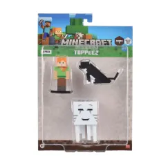 Minecraft Set 3 Figuras Toppeez 6 Cm - Alex