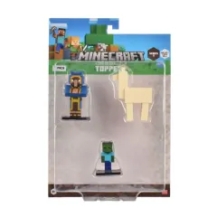 Minecraft Set 3 Figuras Toppeez 6 Cm - Comerciante