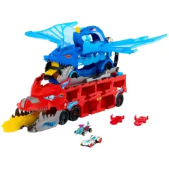 Hot Wheels Super Remolque Ultimate Dual Dragon Transporter