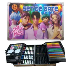 Set De Arte Dibujo Infantil K-pop Demon Hunter Saja Boys 2