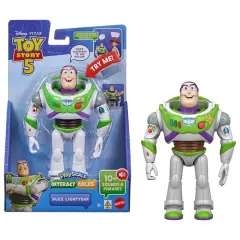 Toy Story 5 Figura Buzz Lightyear Con Voz Interactiva y Sonido