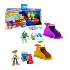 Toy Story Imaginext Set Lanzador con Personaje y Vehículo – Juguete Original Surtido