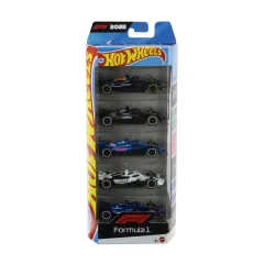 Hot Wheels Autos De Formula 1 Pack 5