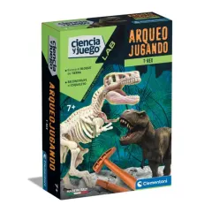 Clementoni Arqueojugando T-Rex Fosforecente
