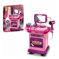 Set de Tocador Con Ruedas