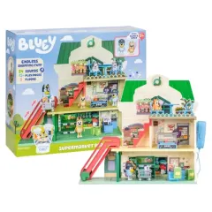 Set De Juego De Bluey Supermercado Con Sonidos
