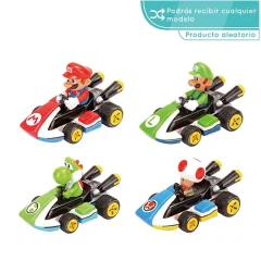 Carrera Go Vehiculo Pull speed Mario kart