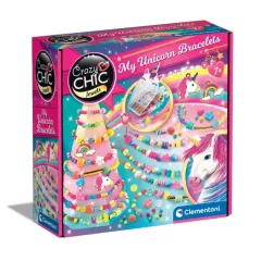 Clementoni Kit Creativo Para Hacer Pulseras Unicornio Y Arcoiris
