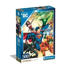 Clementoni Rompecabeza x500Pzs DC Comics-Liga De La Justicia