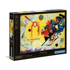 Clementoni Rompecabezas X 1000 Piezas Kandinsky Amarillo, rojo y Azul