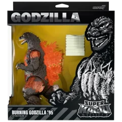 Figura De Acción Burning Godzilla 1995 - Super Kaiju W02 Super7