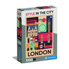 Clementoni Rompecabezas x1000 pzas. Estilo en la ciudad de Londres