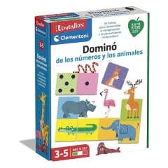 Clementoni Educativo Domina los numeros y animales