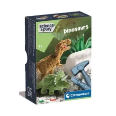 Clementoni Ciencia y juego Laboratorio Mini Set Dinosaurio