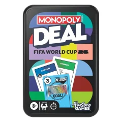 Monopoly Deal Fifa World Cup 2026 - Juego de cartas Copa Mundial