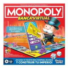 Monopoly Juego de Mesa Tap To Play (App Banking)