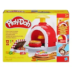 Play-Doh Pizza Oven Playset Refresh con 6 Botes de plastilina y 8 Accesorios