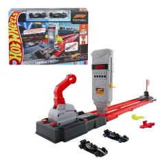 Hot Wheels Racing Formula 1 Pista de Juguete de Carreras Desafío