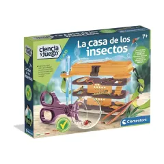 Clementoni Juego La Casa de los Insectos - Construye la Casa, Descubre y Observa sus Hábitos