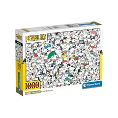 Clementoni Rompecabezas Imposible Peanuts Snoopy x1000 pzas