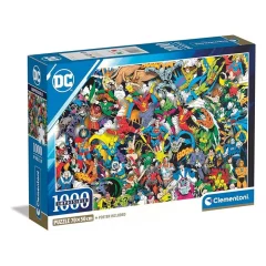 Clementoni Rompecabezas Dc. Comics Liga de la Justicia x1000 pzas