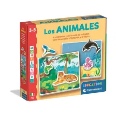 Juego Didáctico Habitad Los Animales Para Niños - Clementoni