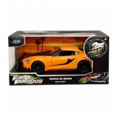 RAPIDOS Y FURIOSOS DIECAST TOYOTA GR SUPRA ESCALA 1:32