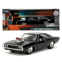 Auto Escala de Metal 1:24 Dodge Charger & Dominic 1970 Rapidos y Furiosos
