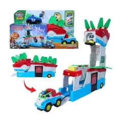 Cuartel General Móvil de Dino Transformable 2 en 1 - La película de Paw Patrol