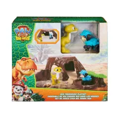 Mini Set Paw Patrol Dino Movie Casa del Árbol de Rex con Figuras