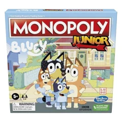 Monopoly Junior Bluey Edición Hasbro Juego De Mesa