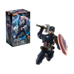 Capitan America 94 pzas Blokees Marvel Infinity Champion Class Armable Original