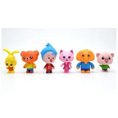 Set de Figuras Coleccionables El Payaso Plim Plim x6 Personajes