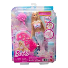 Muñeca Barbie Sirena con Burbujas Fantasía