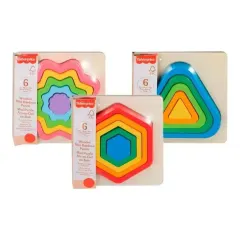 Rompecabezas de Madera Educativo 3D Arcoíris de Fisher-Price - 5 piezas Surtido