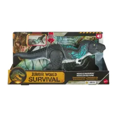 Jurassic World Survival Tyrannosaurus Rex con función de crecimiento y rugido