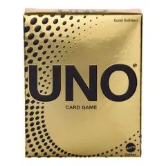Juego de Cartas Uno Gold Edition de Mattel