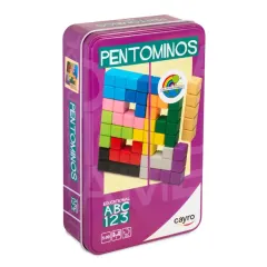 Juego de Mesa Pentominos en Caja de Metal - Cayro