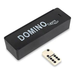 Dominó Garro Clásico con Caja, Juego de Mesa Familiar - Cayro
