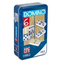 Juego Dominó Colores Doble 6 Metal - Cayro