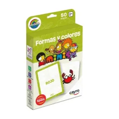 Formas y Colores Tarjetas de Estudio - Cayro