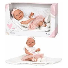 Muñeca Arias Elegance Zoe Bailarina 42 cm con Manta